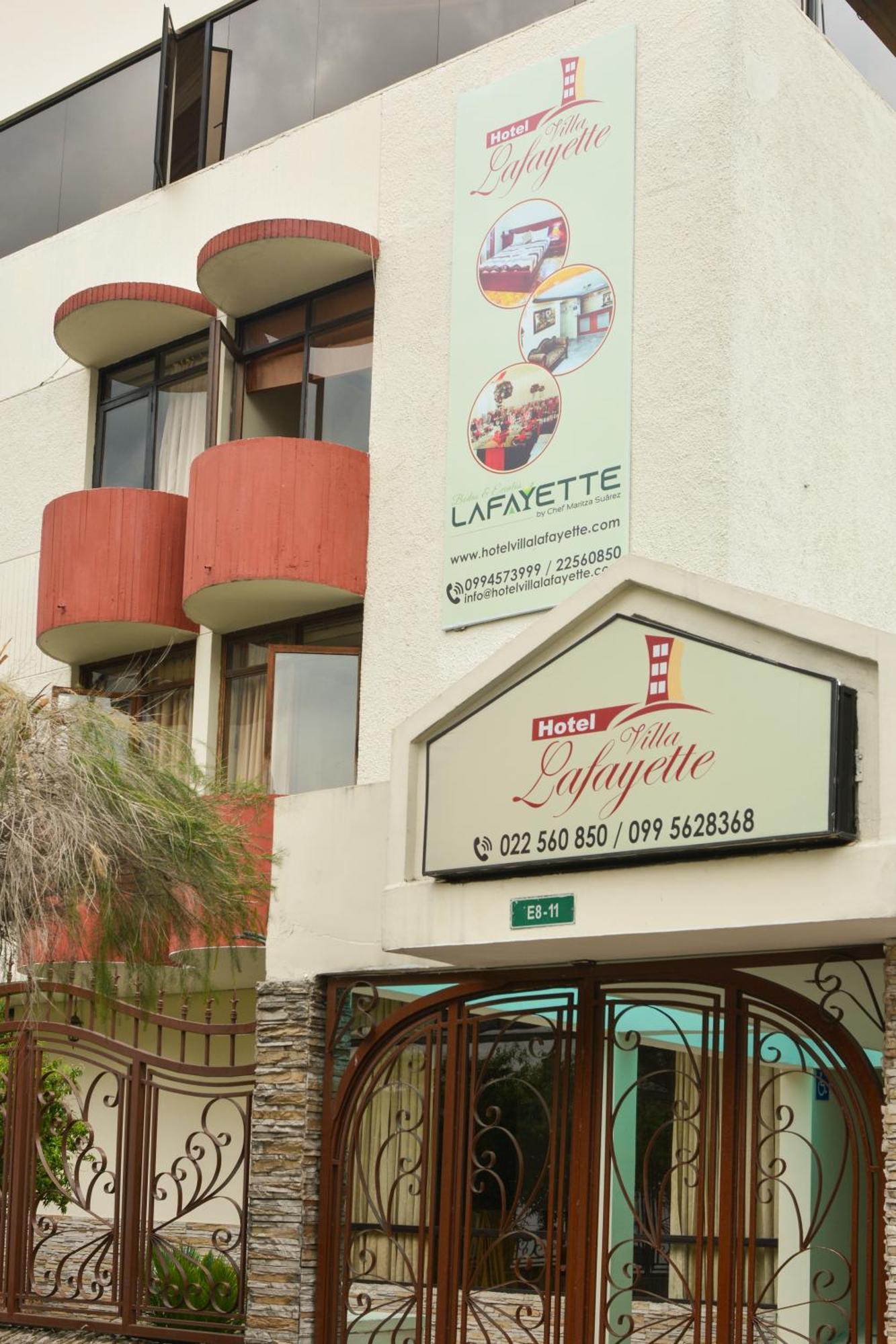 Hotel Villa Lafayette Кито Екстериор снимка