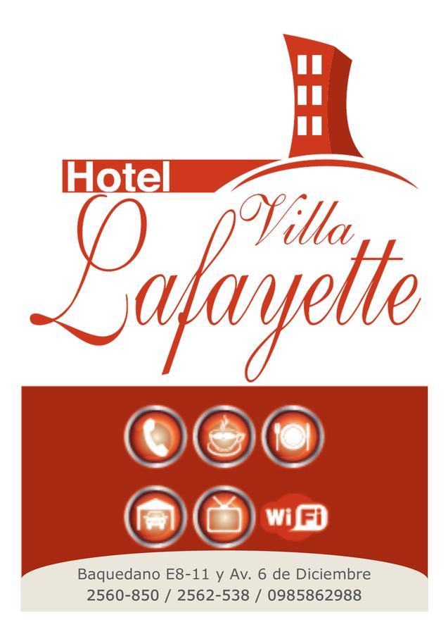 Hotel Villa Lafayette Кито Екстериор снимка